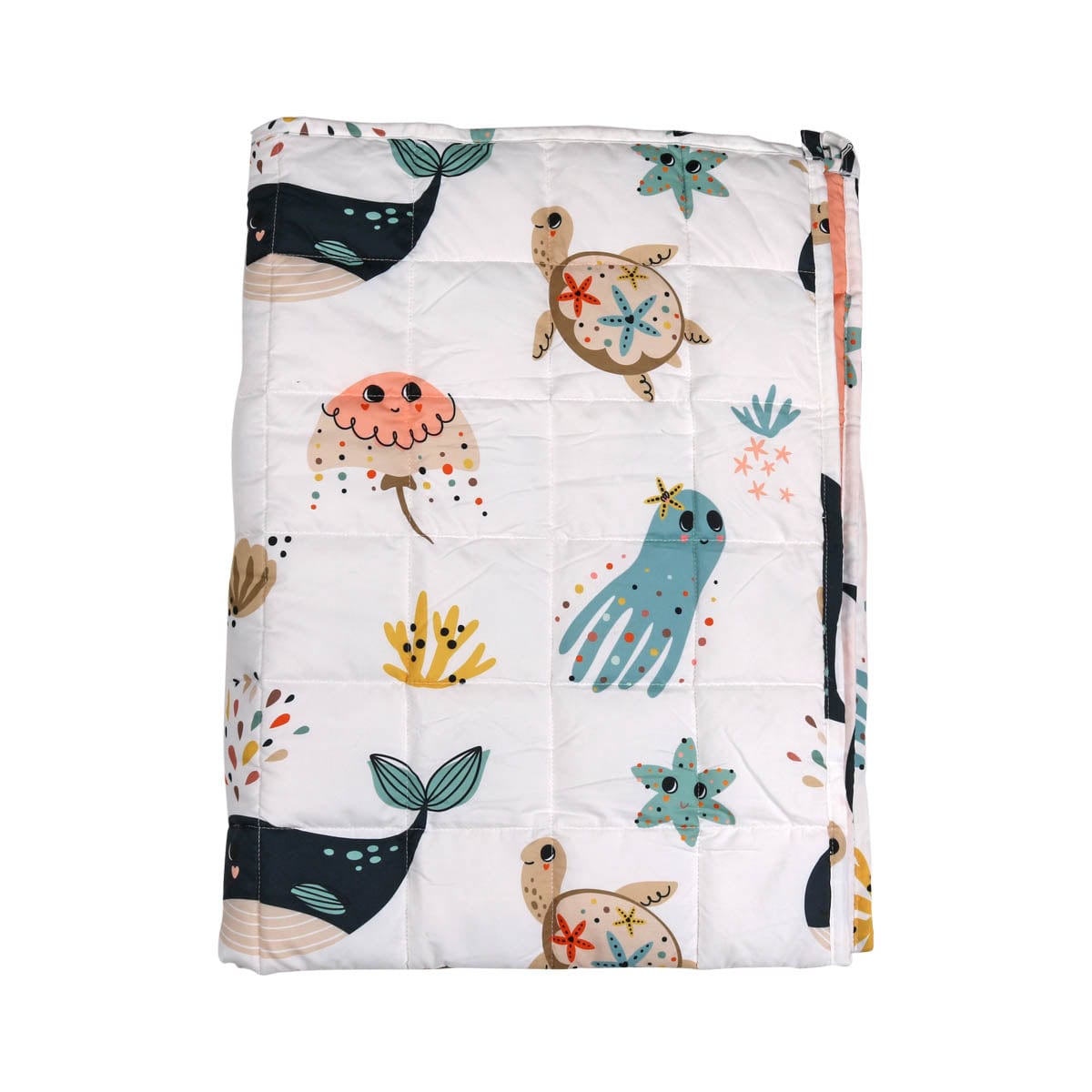 Sensory Calming Weighted Blanket for Kids marine kingdom