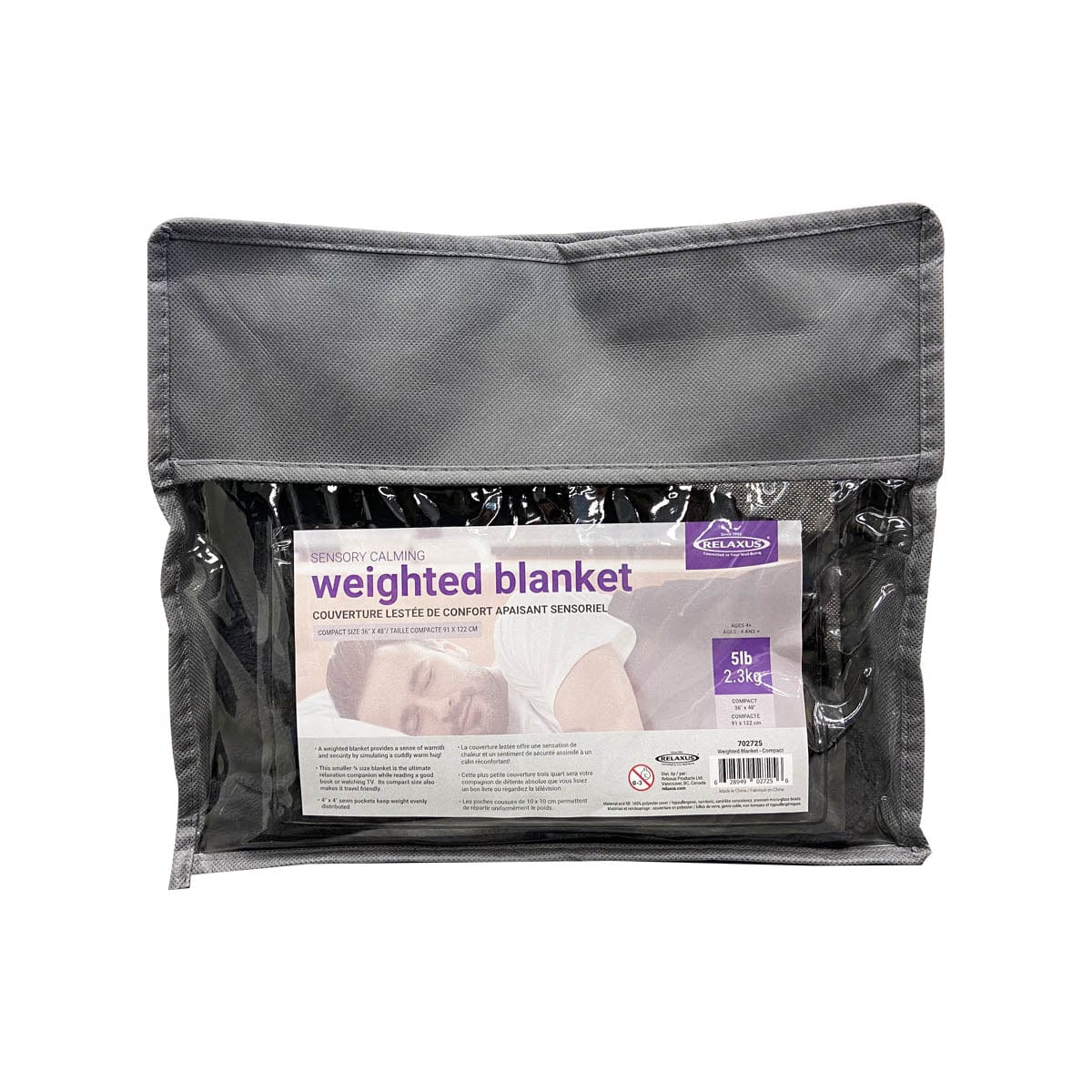 Sensory Calming Weighted Blanket compact