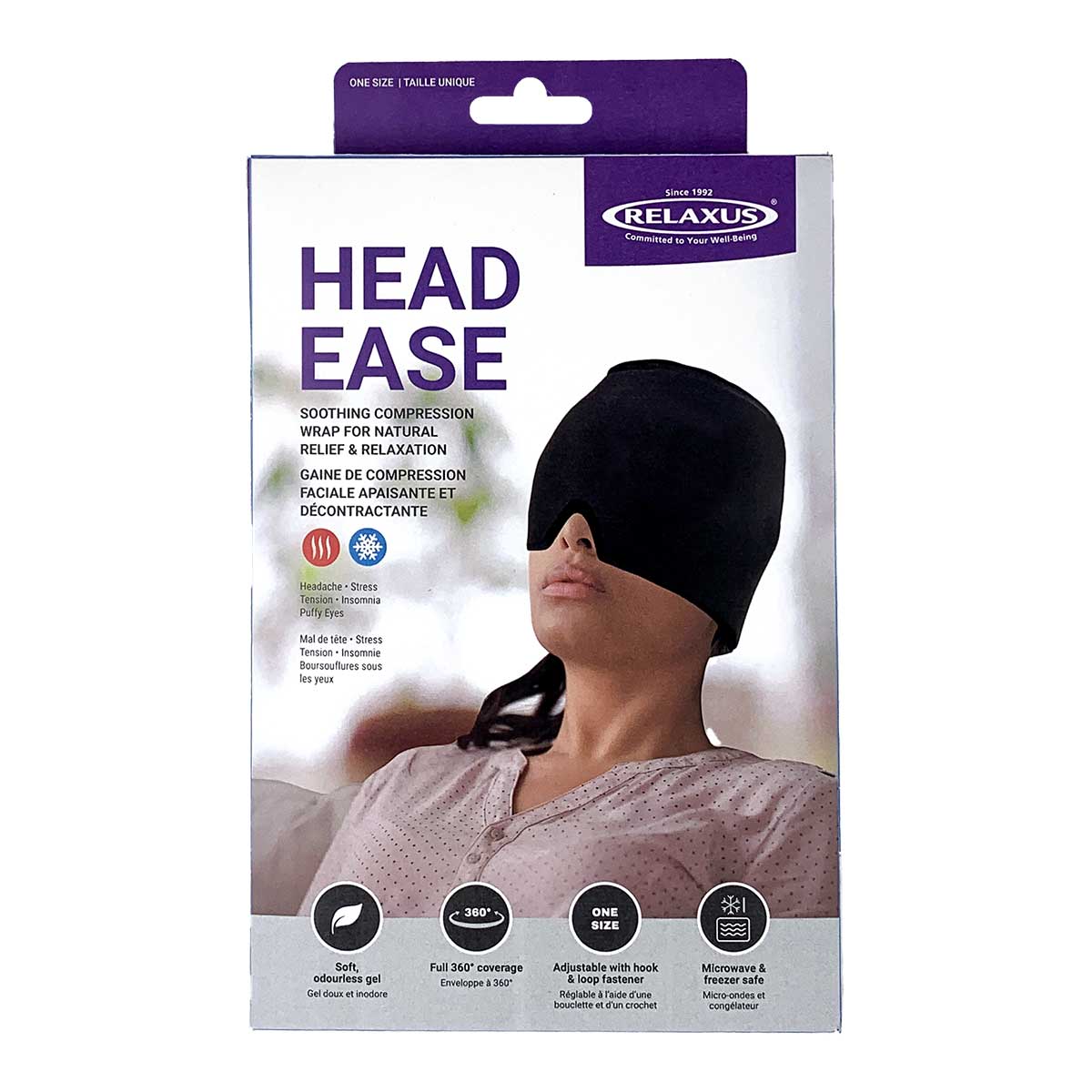 Wholesale Head Ease Hot/cold Compression Wrap
