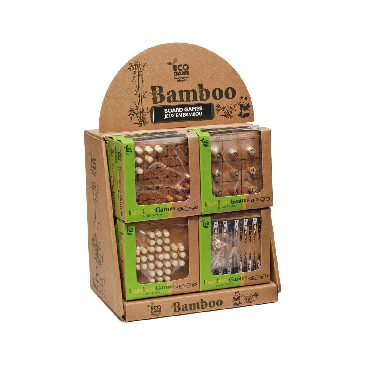Relaxus Wholesale Eco Bamboo Board Games