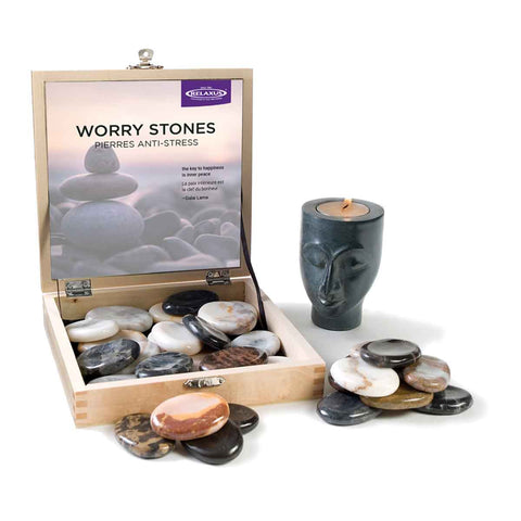 Wholesale Worry Stones Displayer of 36