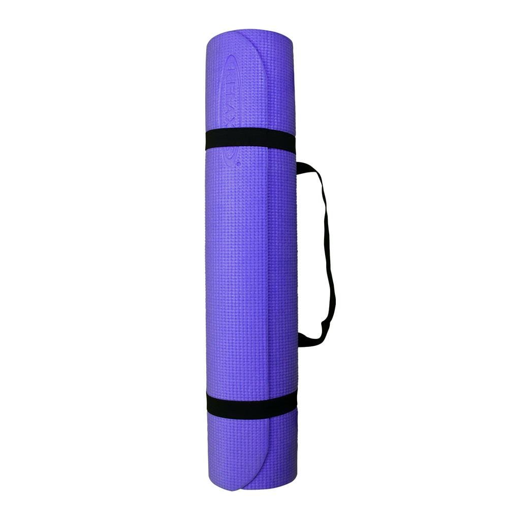 Thick PVC Yoga Mats Purple Relaxus